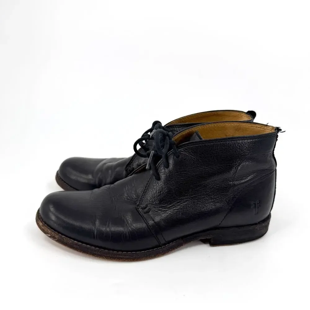 Frye black genuine